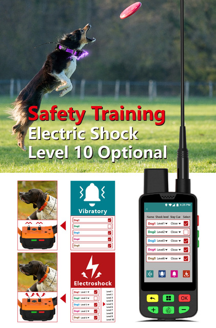 Enterprise GPS Waterproof Training Dog Collar App Multi-User Synchronization SDK + Trajectory Playback API White-Label Solutions