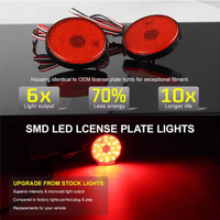 Feu arrière LED rouge, réflecteur de pare-chocs, feu stop pour IQ Scion IQ XB Nissan Qashqai Dualis Juke X-Trail