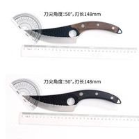 Faible QUANTITÉ MINIMALE DE COMMANDE Haute dureté lame à la main marteau couteau à découper pour porc bovins d'abattage