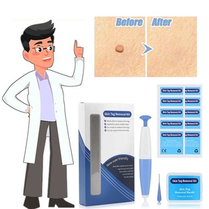 Thẻ Da Giết Nốt Ruồi Mụn Cơm Remover Micro Skin Auto Tag Removal Kit Với Làm Sạch Gạc Người Lớn Mole Mụn Cơm Chăm Sóc Mặt - Product Image 1