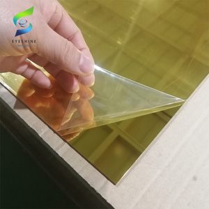 Eyeshine 4 * 8ft 2mm 3mm color plata oro <span class=keywords><strong>espejo</strong></span> acrílico hoja con autoadhesivo - Product Image 2