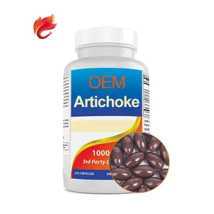 Artichoke Used As For Liver Health Extract Soft Capsules Soft Gels Softgels Pills