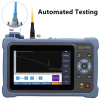 Kabelprüfgeräte RJ45 Netzwerktester OPM Touchscreen 12-in-1 NK4000 Serie mit Finder Mini OTDR
