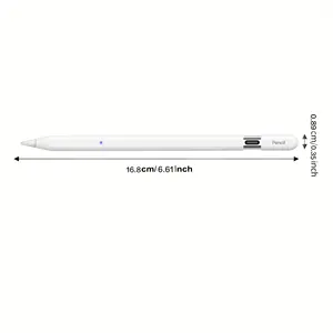 قلم USB-C مغناطيسي لأجهزة iPad Pro قلم ستايلوس مغناطيسي لأجهزة USB-C من الجيل الثالث لأجهزة iPad Pro iPad مزود بشاحن لاسلكي