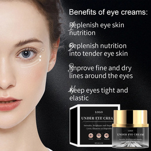 Crème pour les yeux anti-rides hydratante à l'acide hyaluronique, marque privée OEM, pour les yeux gonflés et les poches sous les yeux, avec du rétinol et de la vitamine C - Product Image 6