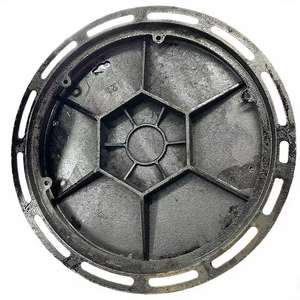 Yubao Merk Heavy-Duty <span class=keywords><strong>700Mm</strong></span> Nodulair Gietijzeren Putdeksel Voor Regenwater Riolering Drainage Park & Straat Gebruik Gemaakt In China - Product Image 2