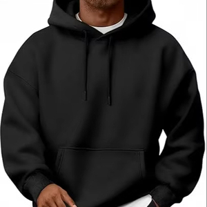 Sudadera con Capucha Oversize para Hombre, de Forro Polar, con Cordón y Bolsillos, Ideal para Otoño e Invierno - Product Image 1