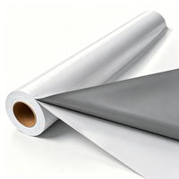 Rollo de Vinilo Imprimible Mate de Alto Brillo con Superficie para Tinta Eco Solvente y UV para Señalización Comercial y Calcomanías para Ventanas de Tiendas