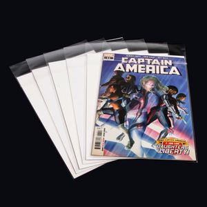 Bolsas para Cómics 6 7/8 x 10 1/2, Paquete de 100, Polipropileno, Libres de Ácido, Almacenamiento Seguro - Product Image 2