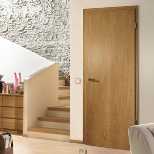 Porte intérieure moderne minimaliste en polymère, étanche et insonorisée, pour chambre, salle <span class=keywords><strong>de</strong></span> bain, cuisine et appartement, avec garantie <span class=keywords><strong>de</strong></span> 3 ans - Product Image 3