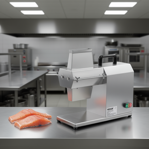 Ablandador de carne comercial Vevor de 450W, máquina procesadora de alimentos de acero inoxidable de alta resistencia para pescado y carne - Product Image 2