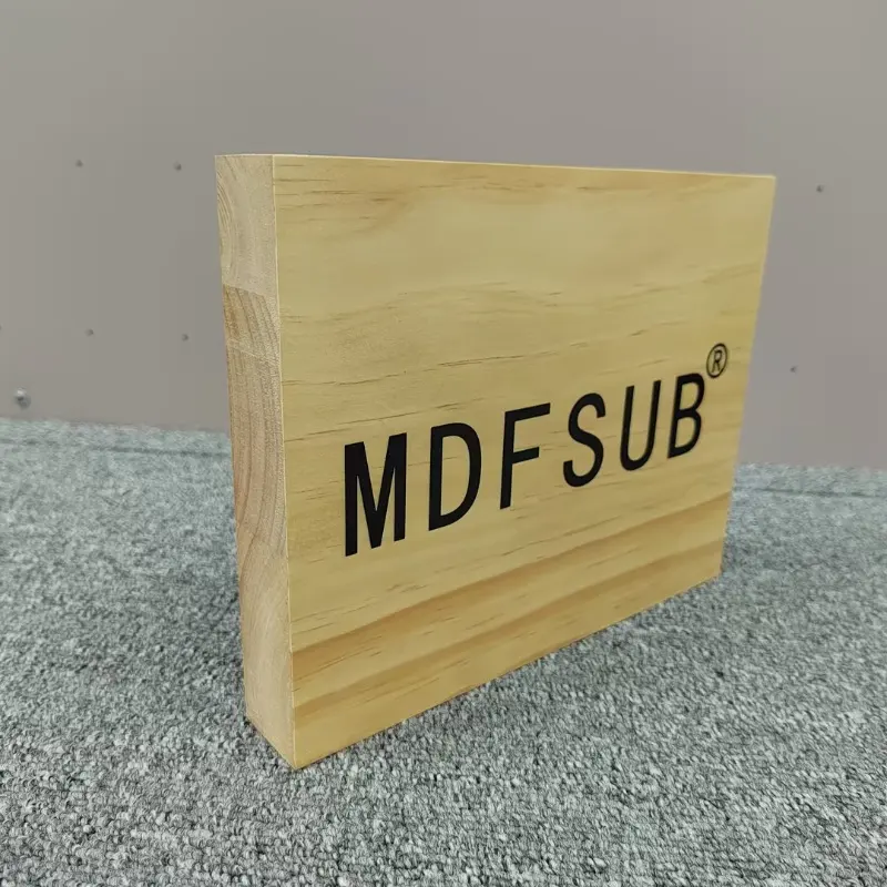 Mdfsub tùy chỉnh in ấn rắn gỗ ảnh mảng bám DIY thông gỗ ảnh Bảng điều chỉnh 30 mét độ dày thông gỗ UV lớp phủ ảnh khối