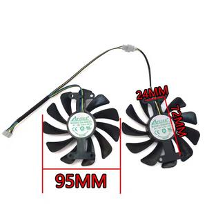 NOUVEAU Ventilateur GPU 95MM 4PIN GAA8S2U GTX 1080 <span class=keywords><strong>AMP</strong></span> Edition pour ZOTAC GeForce GTX <span class=keywords><strong>1070</strong></span> 1080 <span class=keywords><strong>AMP</strong></span> Edition Ventilateur de refroidissement pour carte graphique - Product Image 6