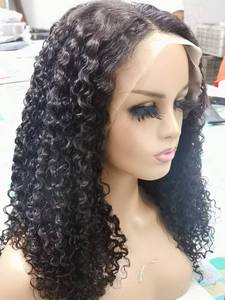 วิกผมแท้สำหรับผู้หญิงผิวดำคลิปติดศีรษะแบบเต็มศีรษะแบบไม่ต้องใช้กาววิกผมทรงวีครึ่งส่วนของชาวพม่า - Product Image 4