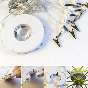 Guirlandes lumineuses solaires pour parasol, changement de couleur RGB, télécommande, étanches pour jardin, terrasse, camping, lumières féériques - Product Image 6