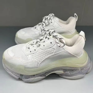 รองเท้าวิ่งแฟชั่นคุณภาพสูง ดีไซน์หรูหรา ประดับคริสตัล สำหรับผู้ชายและผู้หญิง รองเท้าทรง Chunky ดีไซน์เนอร์ พร้อมบริการดรอปชิปปิ้ง - Product Image 2