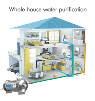 SPRIU 4000L Pemurni Air Ultrafiltrasi untuk Seluruh Rumah dengan Konstruksi Baja Tahan Karat dan Masa Pakai Filter 12 Bulan