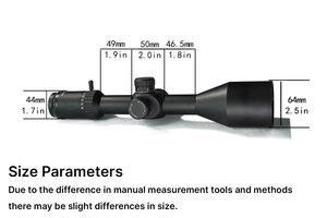 Mira Telescópica BANGBANG 2-16X56 SFIR FFP para Caza, Mira Óptica con Tubo de 30 mm y Lente Objetivo Grande para Deportes al Aire Libre - Product Image 6