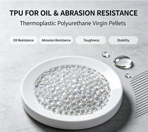 Gránulos de Plástico TPU, Poliuretano Termoplástico, Materia Prima, Dureza 92A, Excelente Resistencia al Desgarro, para Piezas Industriales - Product Image 3