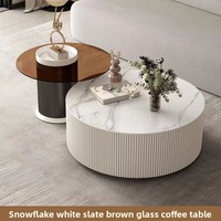 Table basse de style minimaliste nordique esthétique minimaliste Élégance de haute qualité Propre