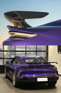 WEISSACH stile alettone posteriore Spoiler Kit carrozzeria in fibra di carbonio parti Spoiler posteriore per <span class=keywords><strong>Porsche</strong></span> <span class=keywords><strong>Taycan</strong></span> - Product Image 3