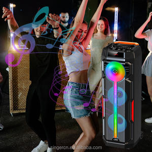 ลำโพงคาราโอเกะคู่ขนาด 8 นิ้ว รุ่นใหม่ สำหรับงานปาร์ตี้ เสียงเบสหนัก กำลังขับเสียงดัง พร้อมไฟ LED ลำโพงบลูทูธ รุ่น GD-2896 - Product Image 6