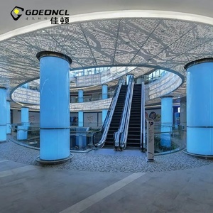 Hiện đại thanh lịch Curtain Wall Panels unitized hệ thống bên ngoài bức tường Ốp làm bằng hợp kim nhôm một phong cách vật liệu xây dựng - Product Image 4