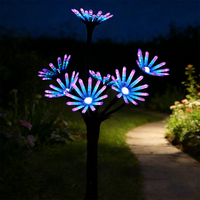 Lumières Fantastiques d'Avatar Créatives, Lumières de Jardin de Chrysanthème de Rêve pour la Scène d'Avatar, Décoration de Paysage Intérieur et Extérieur