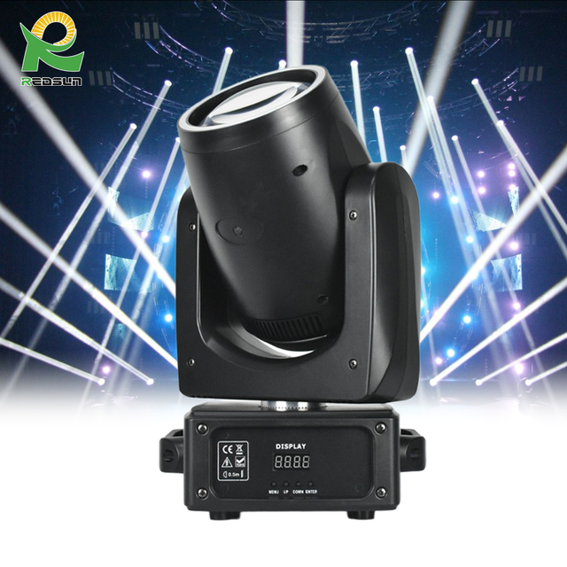 Redsun Beam 200W LED Beam Moving Head Light Dmx Rotation Stage Effect Light with Ring Dmx Dj Equipment