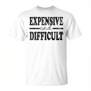 T-shirt « La vie de maman est chère et difficile » - Product Image 3