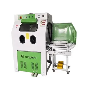 CE Certified 1100*1100mm Manual Stainless Steel Slurry Wet Blast Cabinet Abrasive Cabinets Water Sand Blasting Machine For Sale