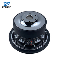Subwoofer 10 pouces double 4 ohms, bobine vocale 75 mm, finition chromée, haut-parleur de voiture, cône en papier, suspension Santoprene, 2000W de puissance de crête pour basses de SUV