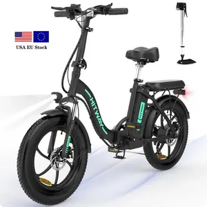HITWAY EU USA full suspension e-bike MTB 11.2AH 250W e bike 25kmh city best mountain bicicletta elettrica per le donne