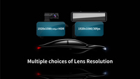 Cámara para Auto de Alta Calidad con Pantalla IPS a Color de 11.88'', Sensor SONY Starvis, Quad HD 2K, Grabación Delantera/Trasera, Ángulo de 140°, Garantía de 3 Años Abee