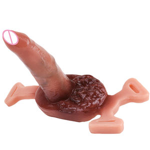 Длинный фаллоимитатор с ремешком на реалистичной секс-шлифовальной машинке вибраторы для женщин киска мастурбаторы - Product Image 2