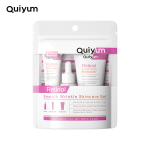 Crème éclaircissante au rétinol QUIYUM 2024, anti-âge, élimine les rides, crème pour le visage et les yeux au rétinol, essence avec acide hyaluronique - Product Image 2
