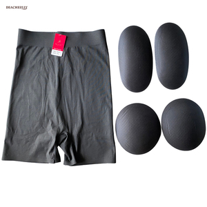 Funda delgada sin costuras de cintura alta, almohadillas para glúteos y cadera, pantalones cortos moldeadores, Gaine Ventre, potenciador de cadera, levantador de glúteos, vientre plano - Product Image 5