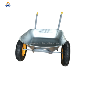 दो पहियों लोहे की सामग्री ट्रे, बगीचे व्हीलबैरो wb6407 - Product Image 5