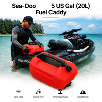 Réservoir de carburant Seadoo PWC, bidon de carburant portable de 5 gallons, jet ski 20L, embarcation nautique avec poignée