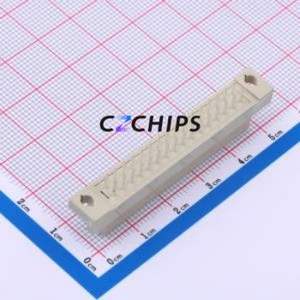 HC-CZ254-2-16-Z-11.5-G0-F DIN41612 Connector Through hole Component (THT),P=2.54mm Connector - Product Image 2