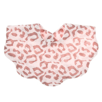 2023 enfants nouveau-né 4 couches doux et respirant bébé coton bavoir bouton fermeture motif Floral avec serviette à salive
