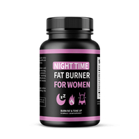 Cápsulas DUOZI OEM para Mujeres, Quemador de Grasa Herbal Nocturno, Calmante para los Nervios y para Dormir, 100% Natural