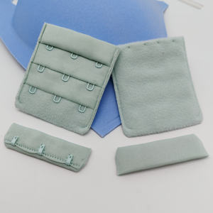 Oferta Especial: Cierre de Metal Recubierto de Nylon para Ropa, Hebillas para Trajes de Baño, Broche para Bikini, Gancho y Ojal Negro para Ropa Interior - Product Image 2