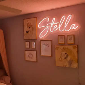 Neon dấu hiệu Xe phòng ngủ sinh nhật đảng trang trí tường nhà dropshipping Miễn phí thiết kế tùy chỉnh Led Neon Ánh sáng tên Thư Logo USB - Product Image 3