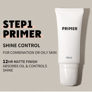 Apprêt de maquillage sans pores, rose pâle, hydratant quotidien pour le visage, personnalisé, mat, de marque privée, meilleure conception au rouleau - Product Image 2
