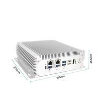 Jetson Orin Nano 8G 11F1E2-128G, Computadora Integrada, Supercomputadora, Minicomputadora de IA, IPC Industrial, Plink 11F1E2-256G