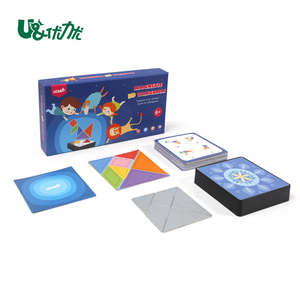 UCMD 3D Gioco Giochi Educativi di Apprendimento Giocattoli In <span class=keywords><strong>Metallo</strong></span> Magnetico Tangram Capretto Educativo Di Puzzle - Product Image 2