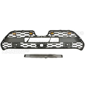 Grille de pare-chocs avant de voiture, grilles de course, calandre pour Toyota RAV4 2019-2022, kit carrosserie, accessoires automobiles - Product Image 6