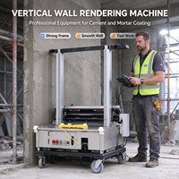 Machine à plâtrer automatique pour ciment et sable, robot de plâtrage mural, vente en gros d'usine