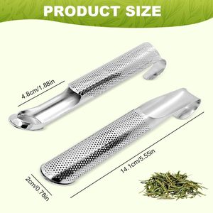Ensemble d'infuseurs à thé en acier inoxydable, infuseur à thé en forme de boule et filtre pour théière pour préparer votre thé préféré - Product Image 2